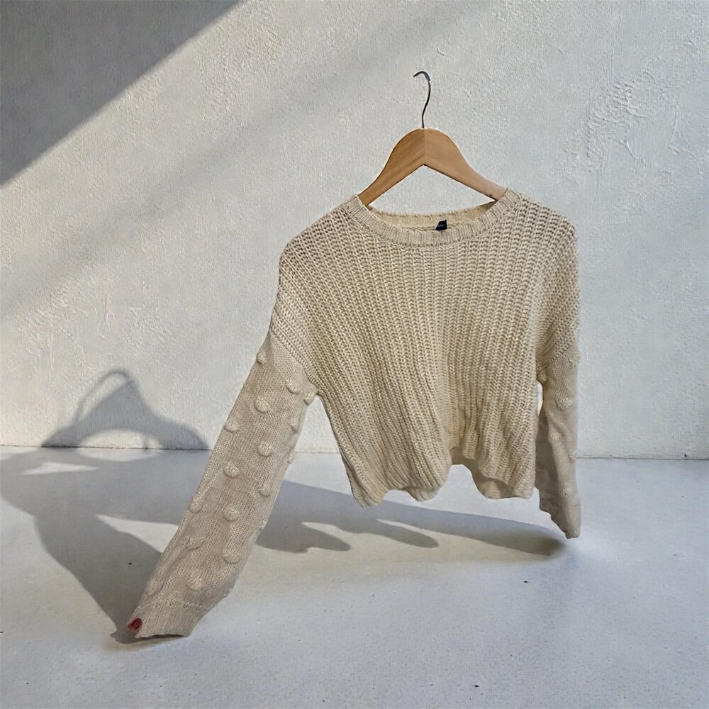 Crop sweater